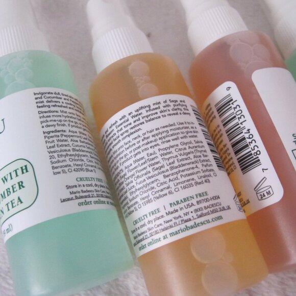 Bundle of 4 Mario Badescu Facial Sprays - Picture 9 of 9